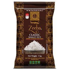 ZEEBA CLASSIC BASMATI RICE 5 KG(PLASTIC BAG)
