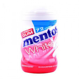 Mentos White Gum Strawberry 102.96Gm