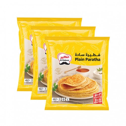 Al Kabeer Plain Paratha 3S*400Gm Special Price