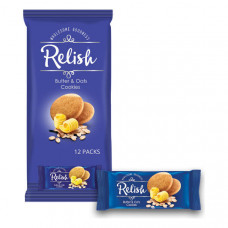 Nabil Relish Butter &; Oats Cookies 12 x 42gm 