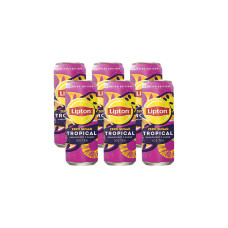 LIPTON ZERO SG TROPICAL ICETEA PSN FRT&MNG 320MLX6
