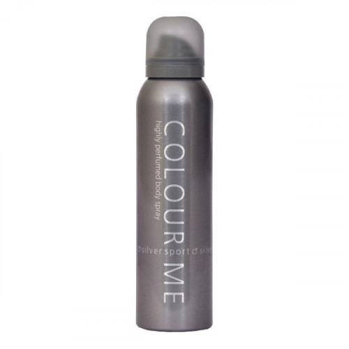 Colour Me Silver Sport Perfumed Body Spray 150ml 
